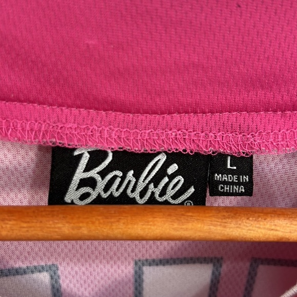 Malibu Barbie baseball shirt, size large - Picture 6 of 9